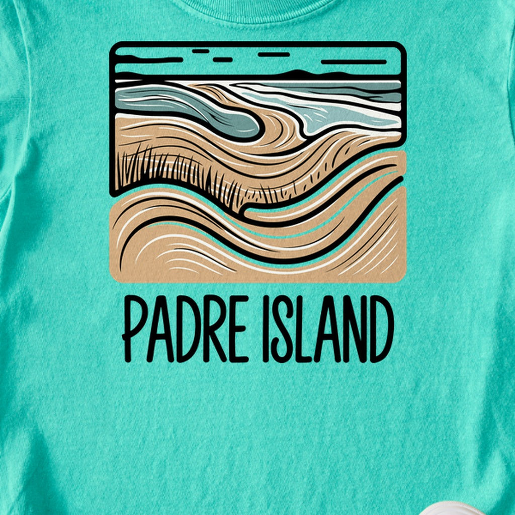 Padre Island National Seashore Kids Cotton T-Shirt