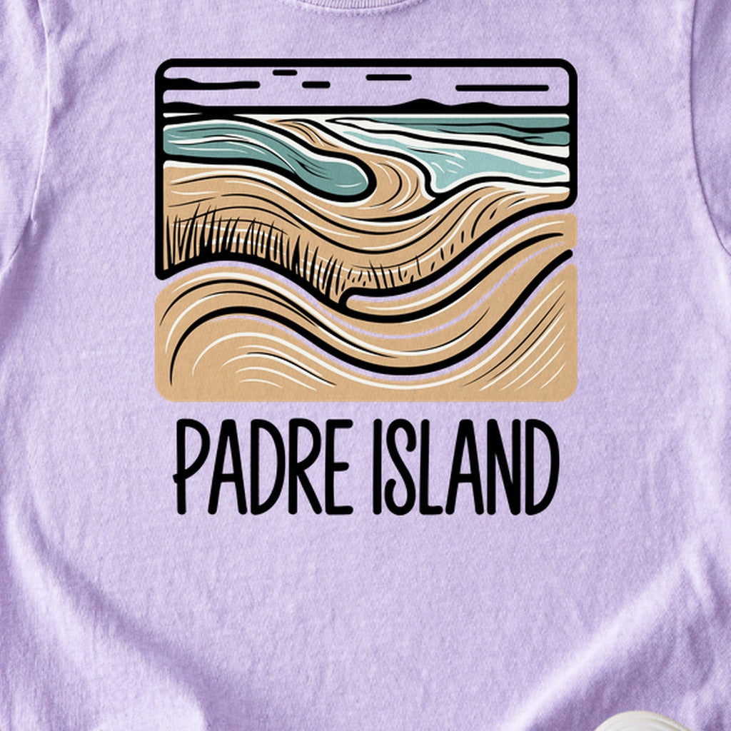 Padre Island National Seashore Kids Cotton T-Shirt