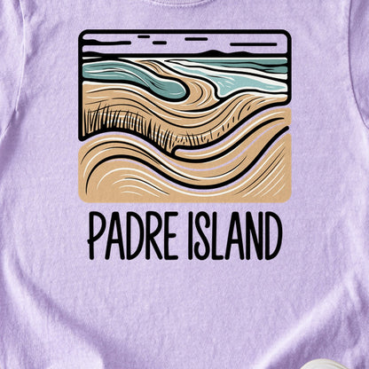 Padre Island National Seashore Kids Cotton T-Shirt