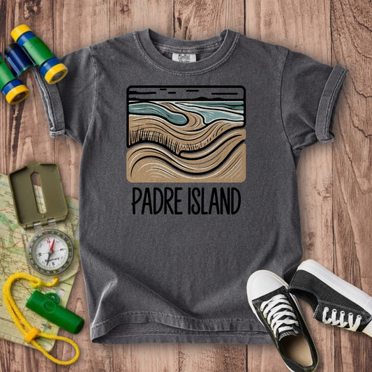 Padre Island National Seashore Kids Cotton T-Shirt