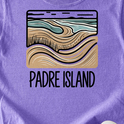 Padre Island National Seashore Kids Cotton T-Shirt