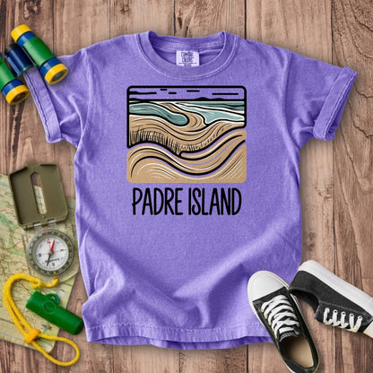 Padre Island National Seashore Kids Cotton T-Shirt
