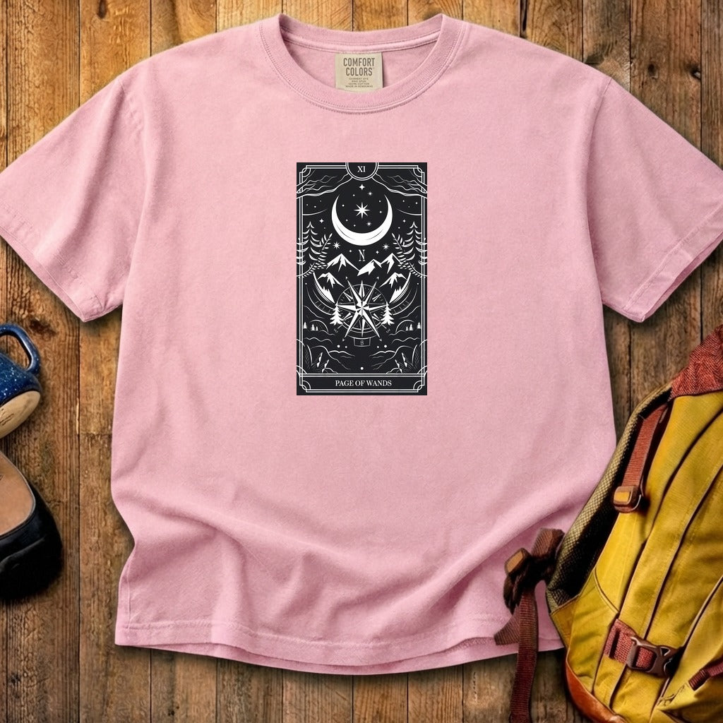 Page of Wands Tarot Cotton T-Shirt