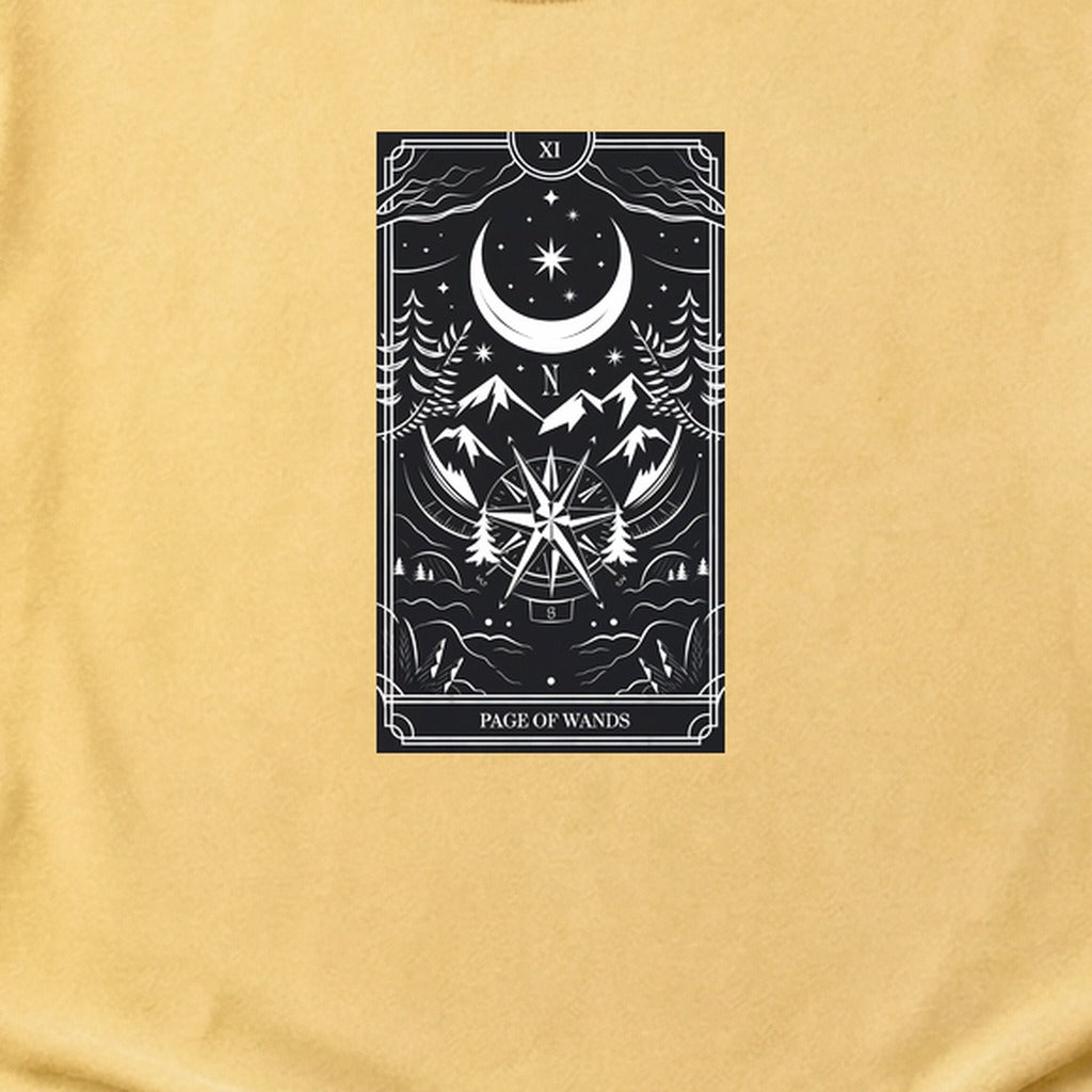 Page of Wands Tarot Cotton T-Shirt