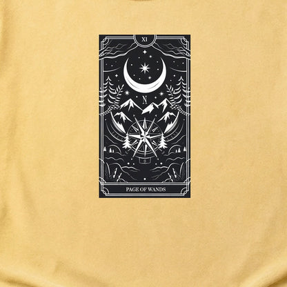 Page of Wands Tarot Cotton T-Shirt