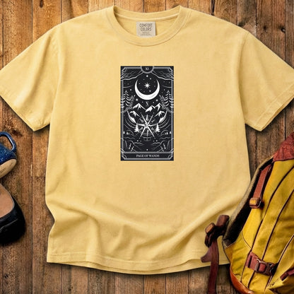 Page of Wands Tarot Cotton T-Shirt