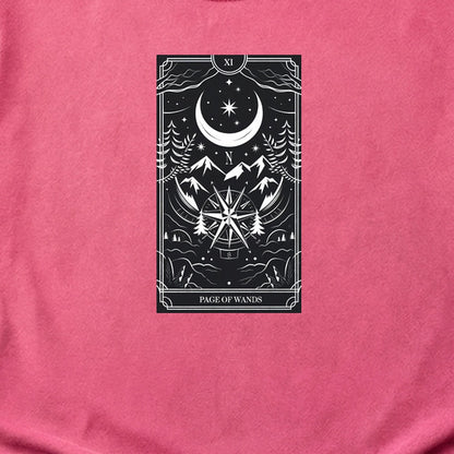 Page of Wands Tarot Cotton T-Shirt