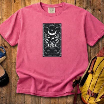Page of Wands Tarot Cotton T-Shirt