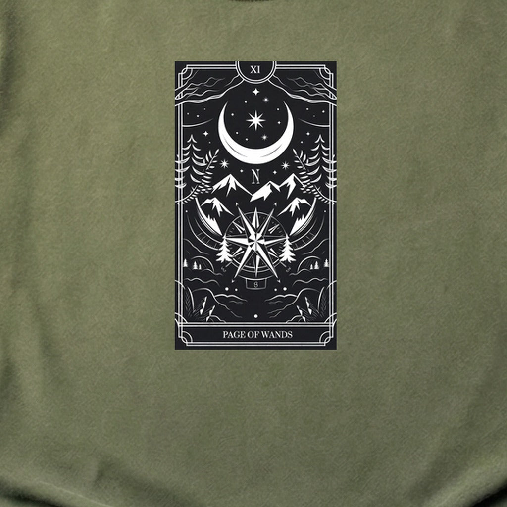 Page of Wands Tarot Cotton T-Shirt