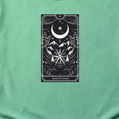 Page of Wands Tarot Cotton T-Shirt