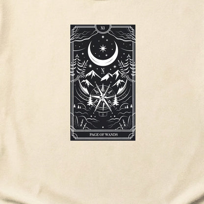 Page of Wands Tarot Cotton T-Shirt