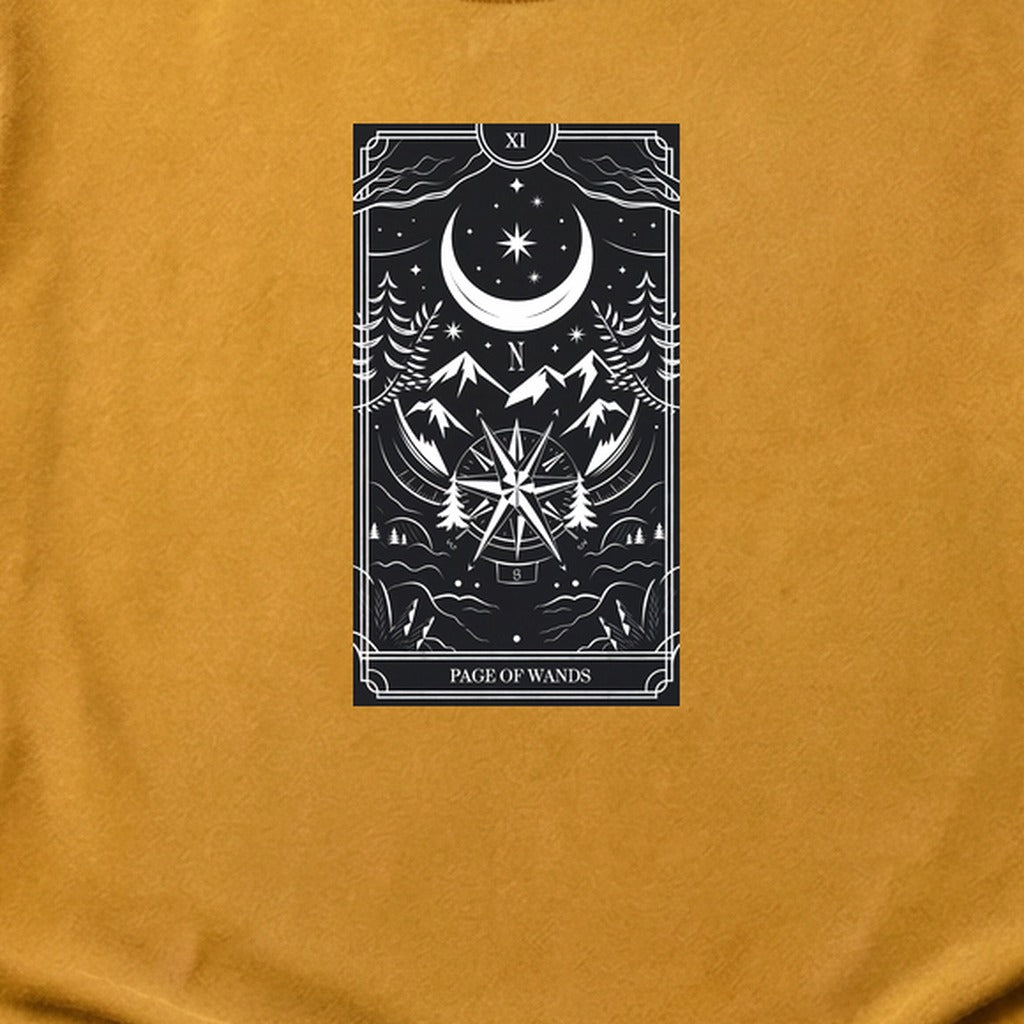 Page of Wands Tarot Cotton T-Shirt
