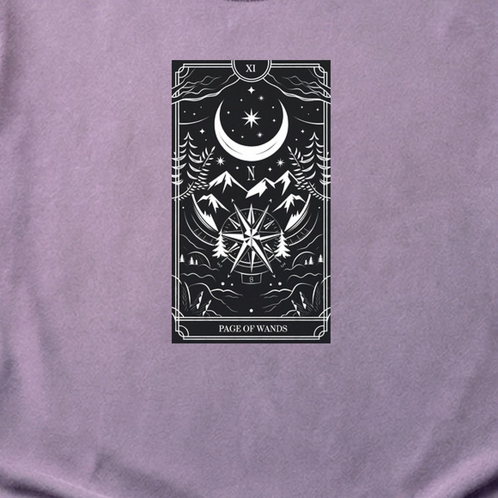 Page of Wands Tarot Cotton T-Shirt