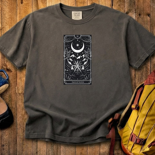 Page of Wands Tarot Cotton T-Shirt