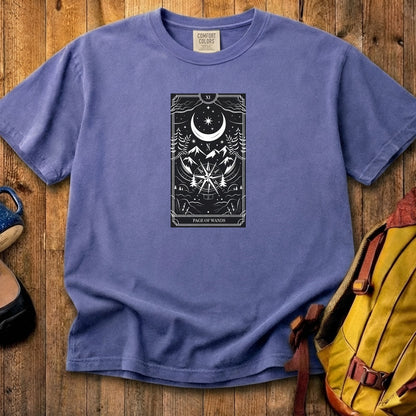 Page of Wands Tarot Cotton T-Shirt