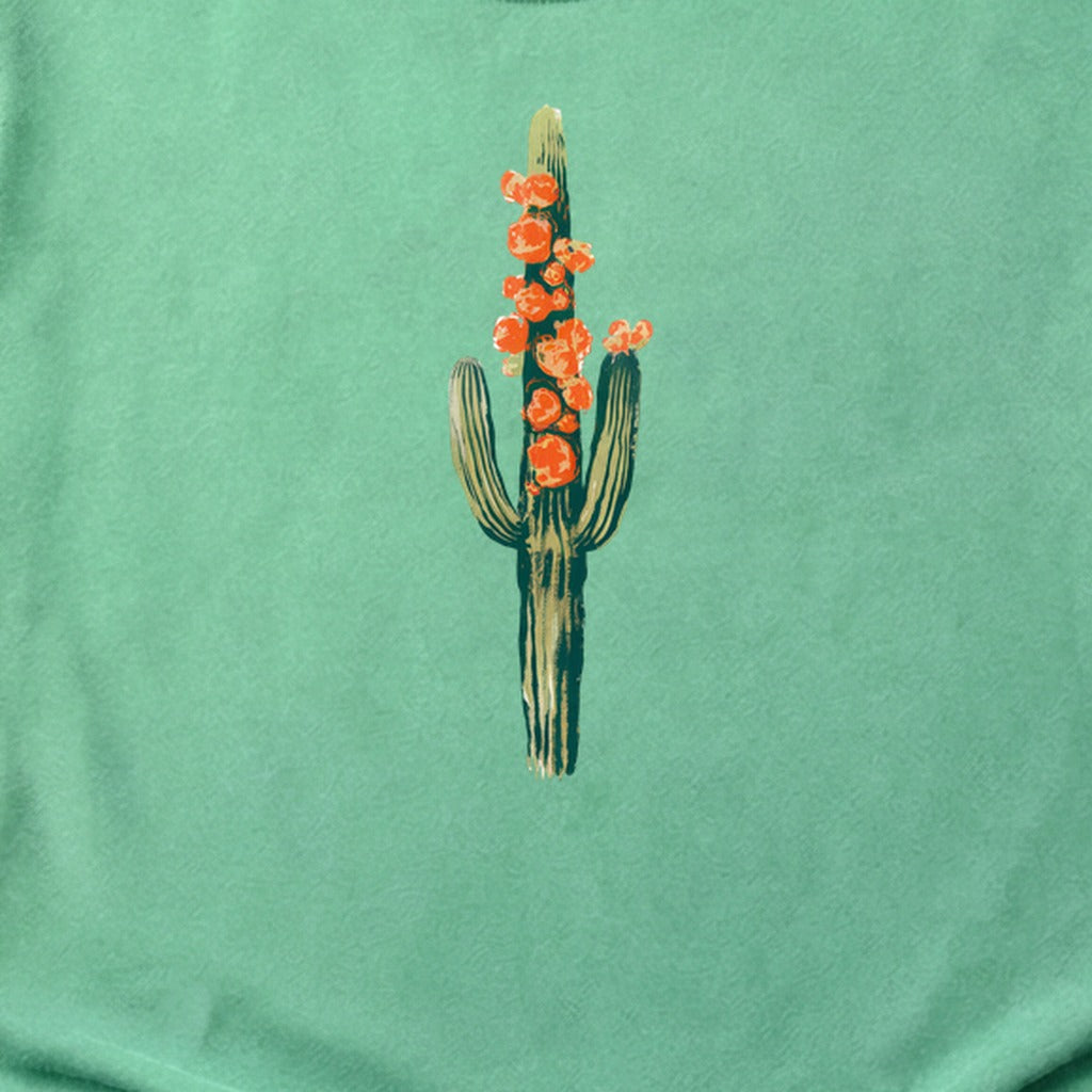 Painted Cactus in Bloom Cotton T-Shirt