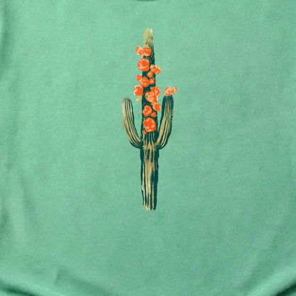 Painted Cactus in Bloom Cotton T-Shirt