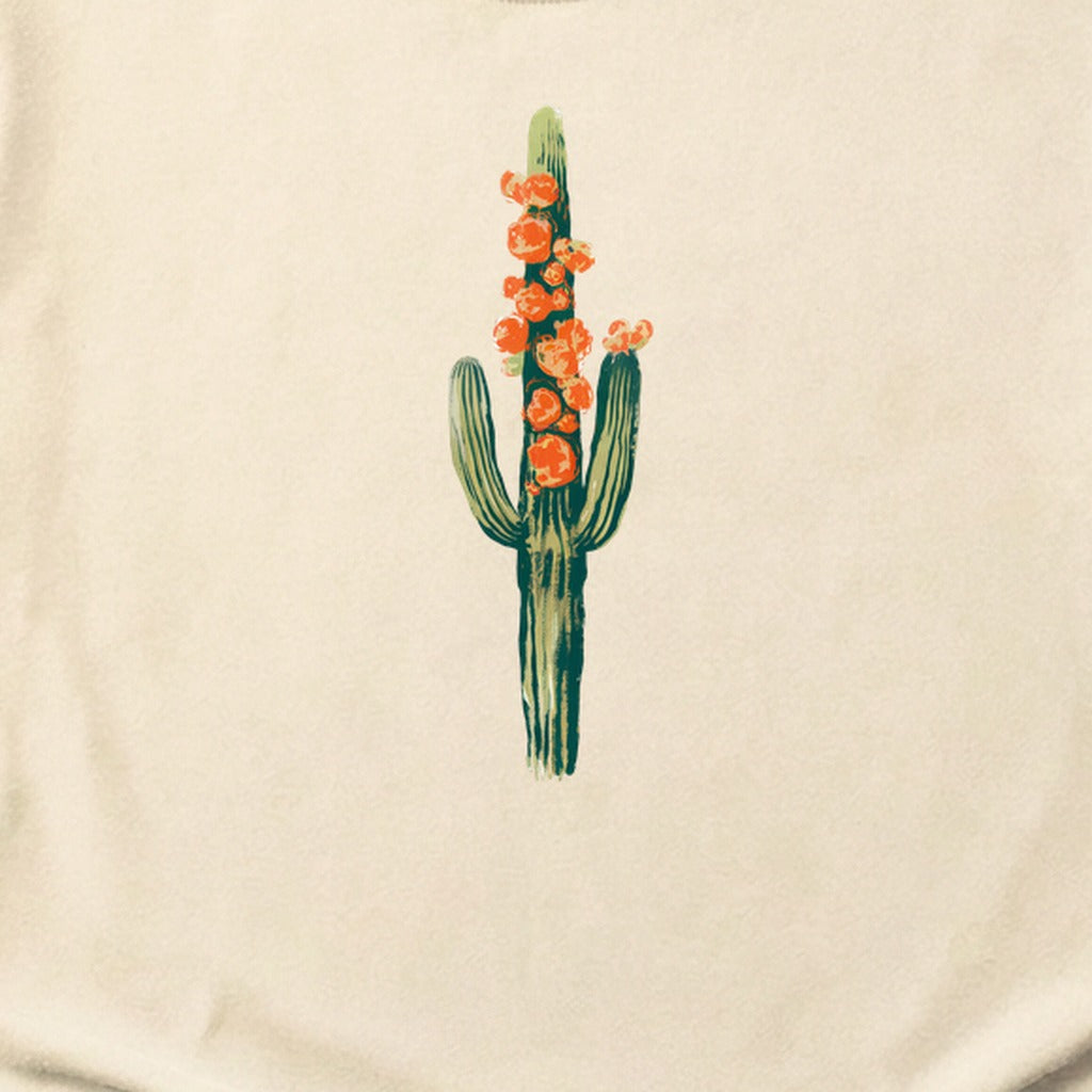 Painted Cactus in Bloom Cotton T-Shirt