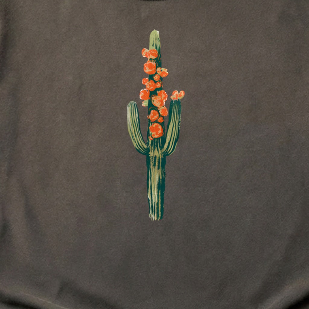Painted Cactus in Bloom Cotton T-Shirt