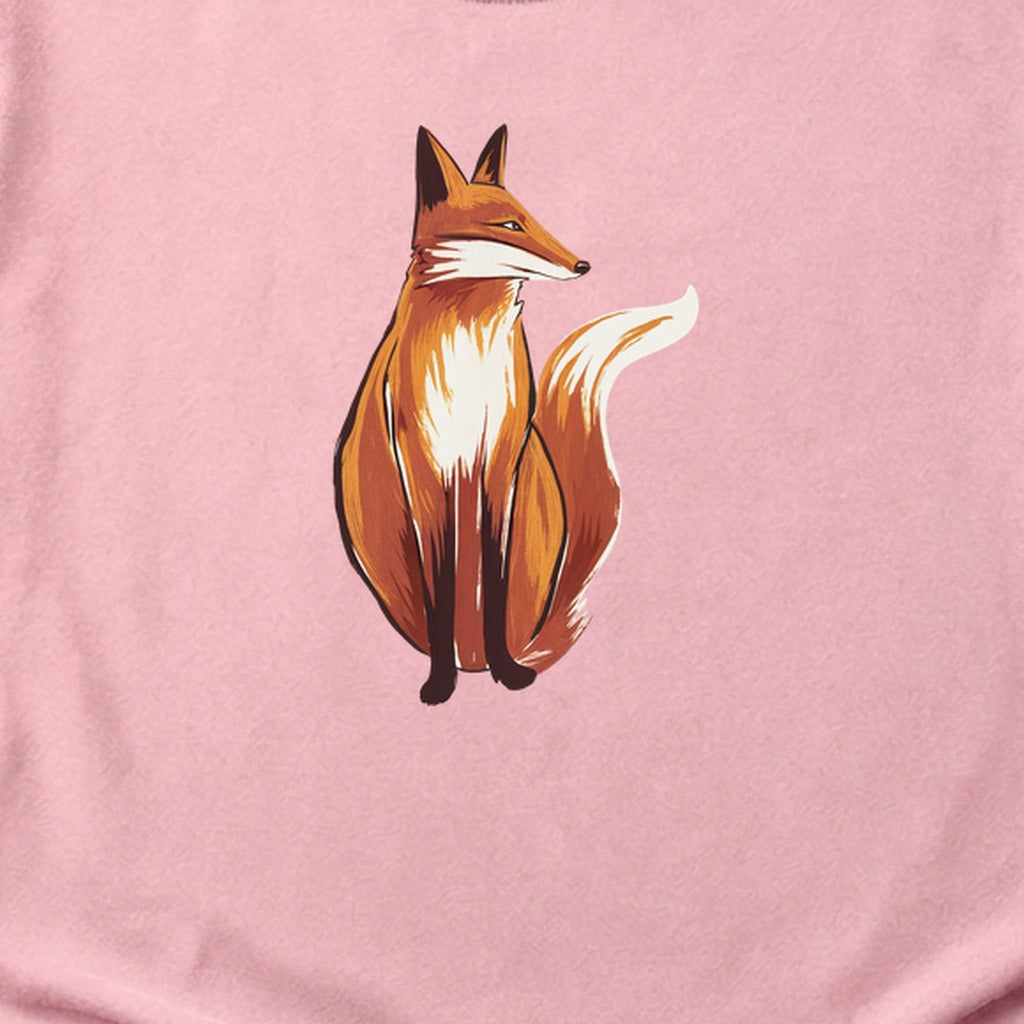 Painted Fox Cotton T-Shirt