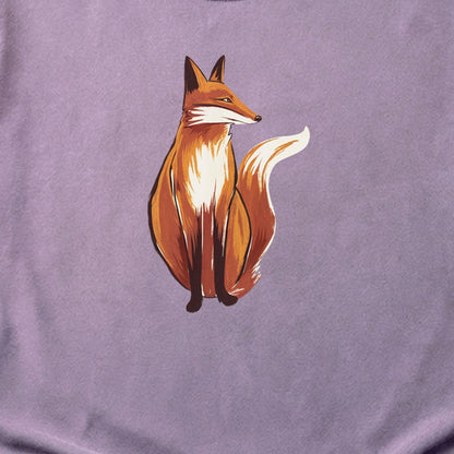 Painted Fox Cotton T-Shirt