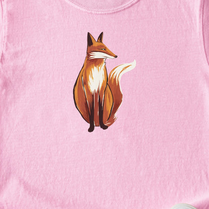 Painted Fox Kids Cotton T-Shirt