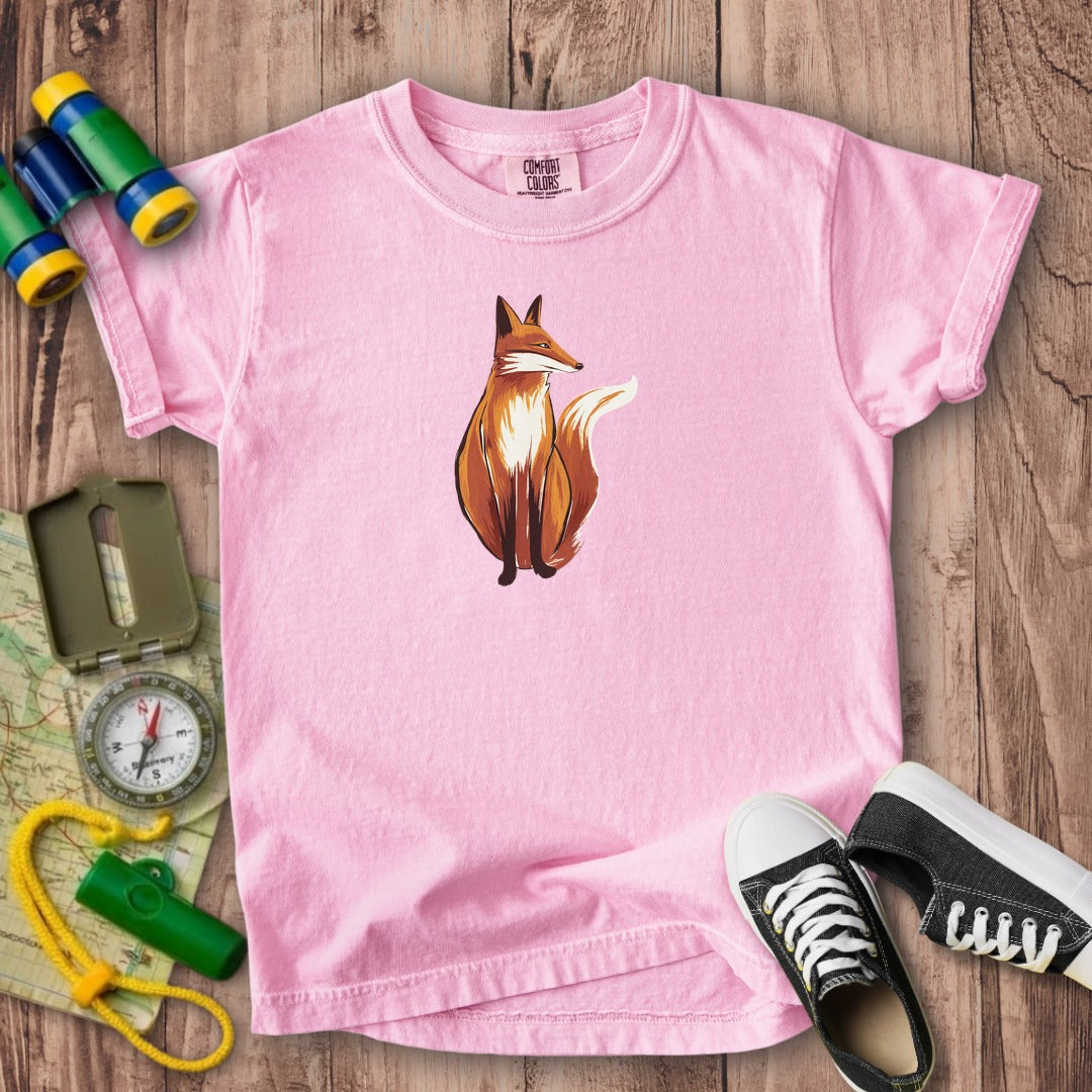 Painted Fox Kids Cotton T-Shirt