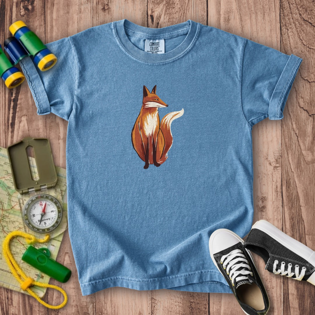 Painted Fox Kids Cotton T-Shirt