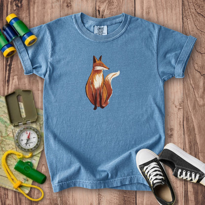 Painted Fox Kids Cotton T-Shirt