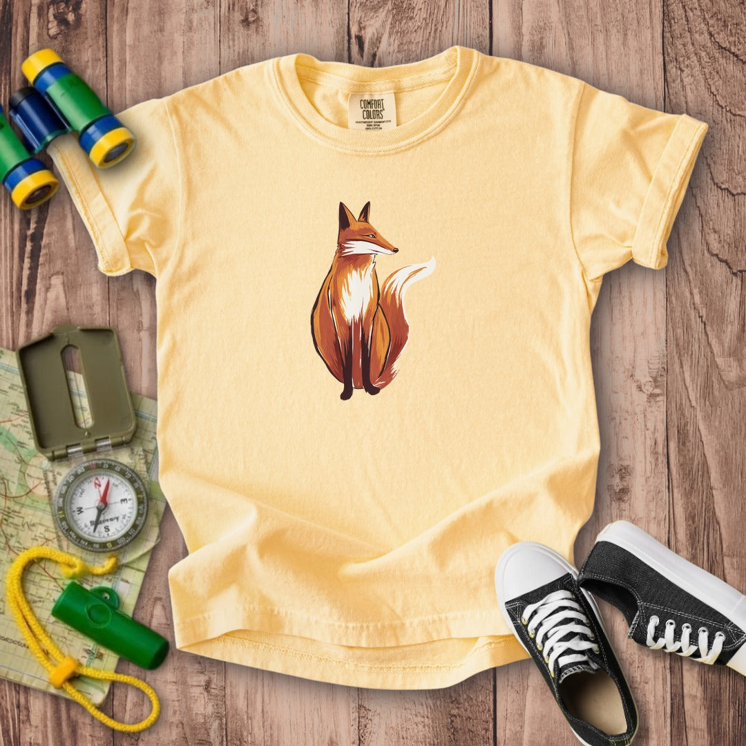 Painted Fox Kids Cotton T-Shirt