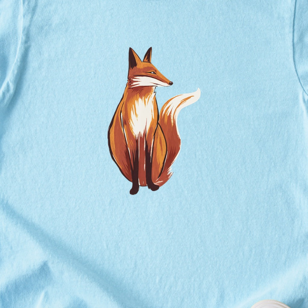 Painted Fox Kids Cotton T-Shirt