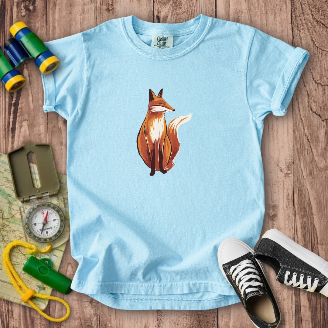Painted Fox Kids Cotton T-Shirt