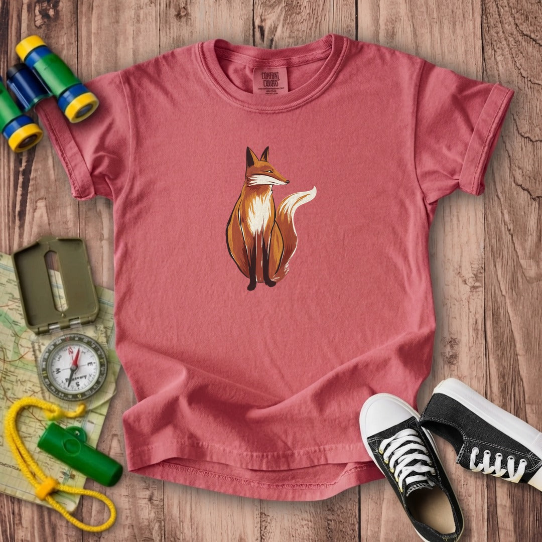 Painted Fox Kids Cotton T-Shirt