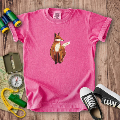 Painted Fox Kids Cotton T-Shirt