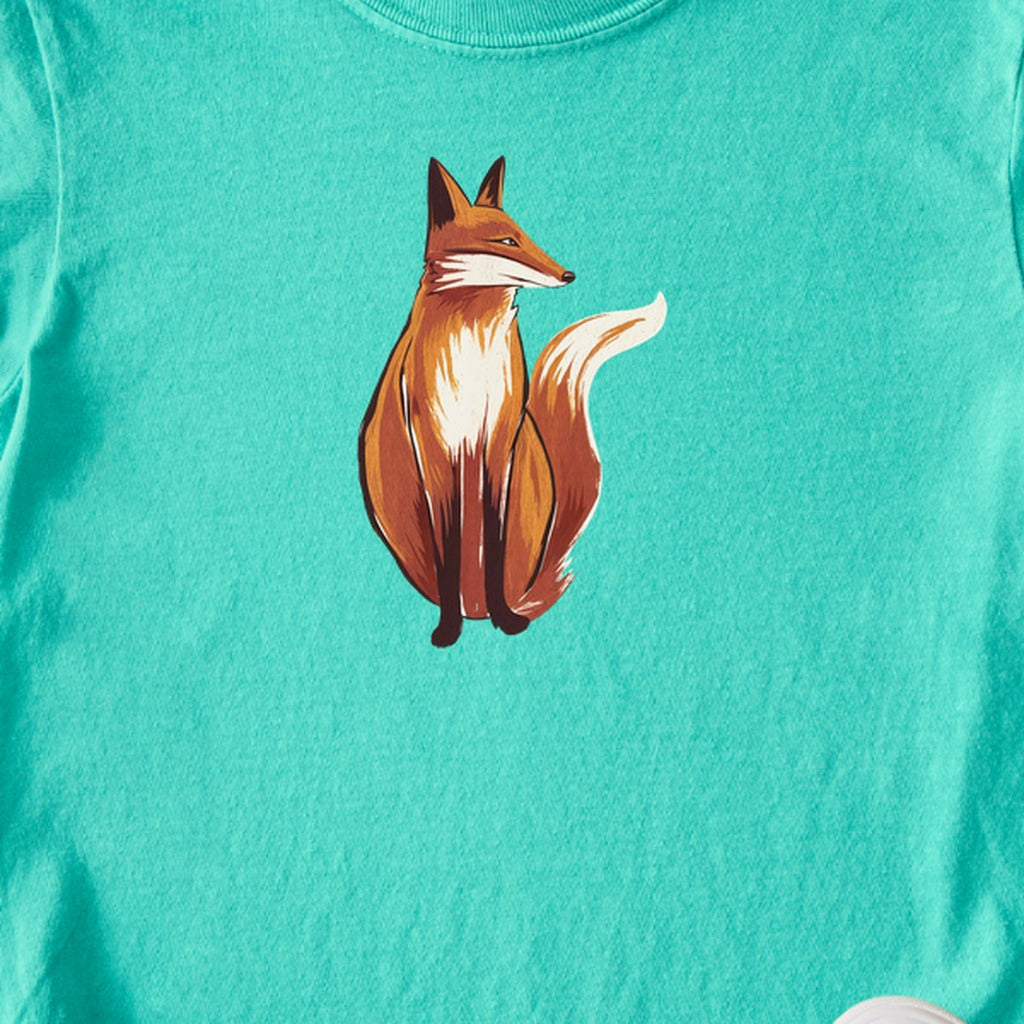 Painted Fox Kids Cotton T-Shirt