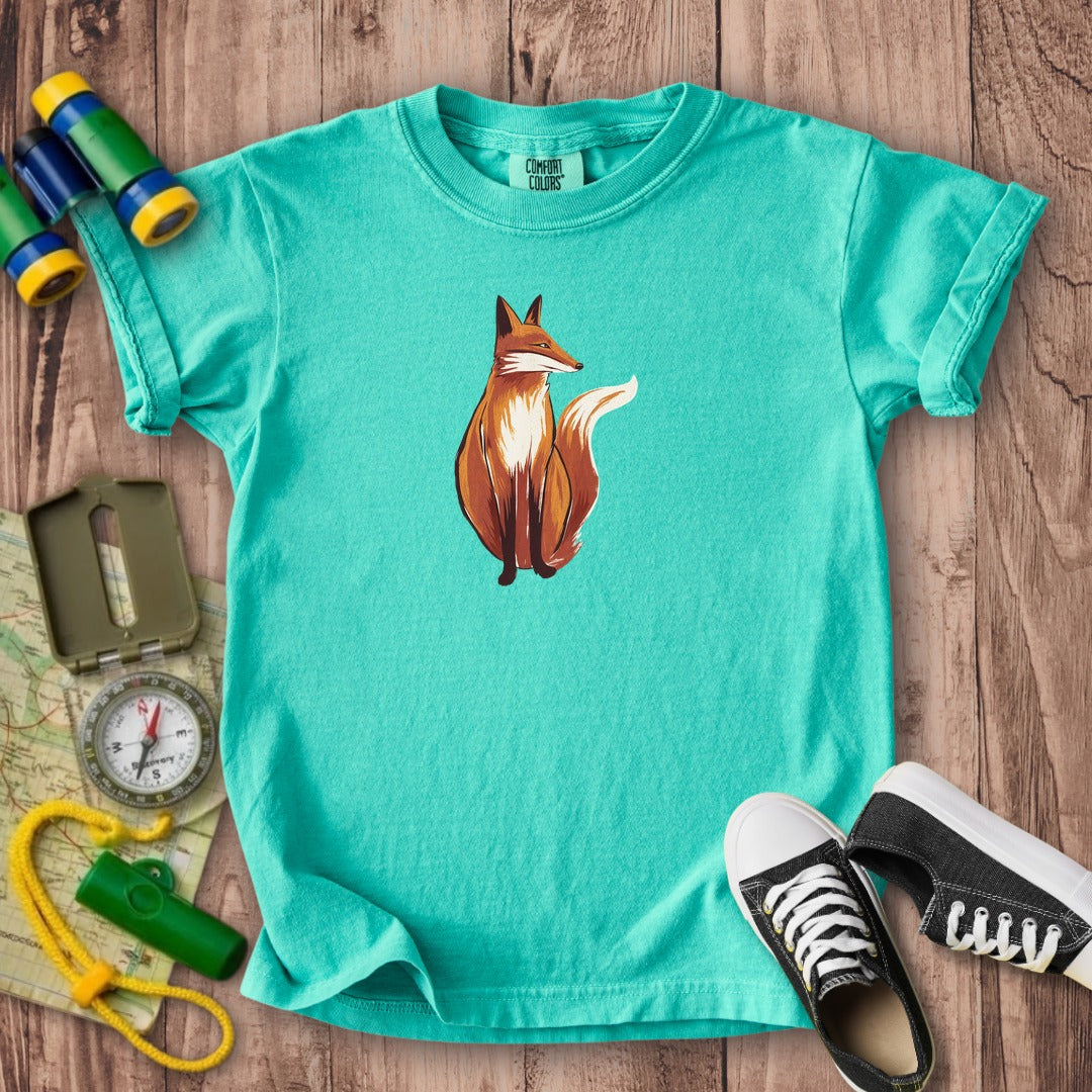 Painted Fox Kids Cotton T-Shirt
