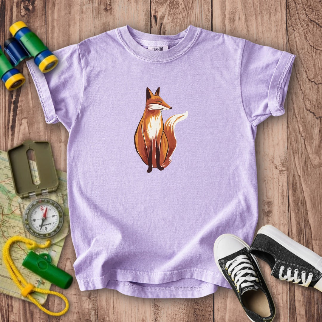 Painted Fox Kids Cotton T-Shirt