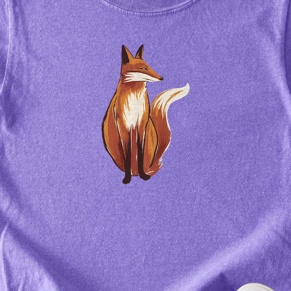 Painted Fox Kids Cotton T-Shirt