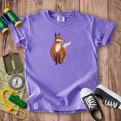Painted Fox Kids Cotton T-Shirt
