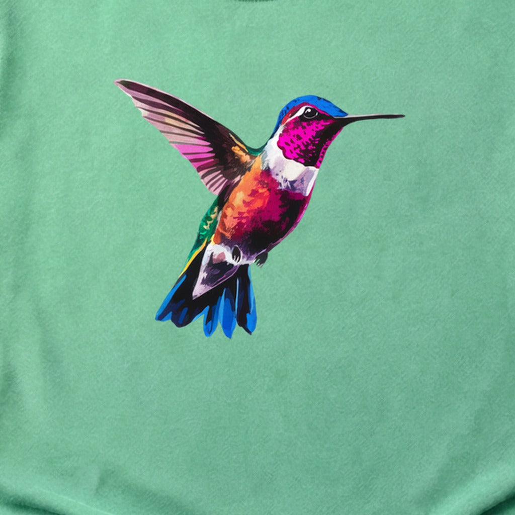 Painted Hummingbird Cotton T-Shirt