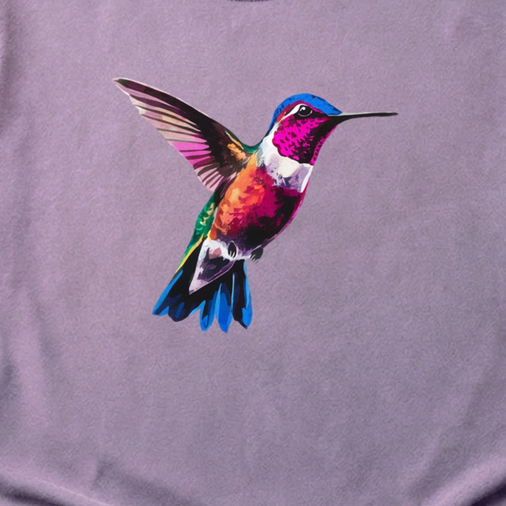 Painted Hummingbird Cotton T-Shirt