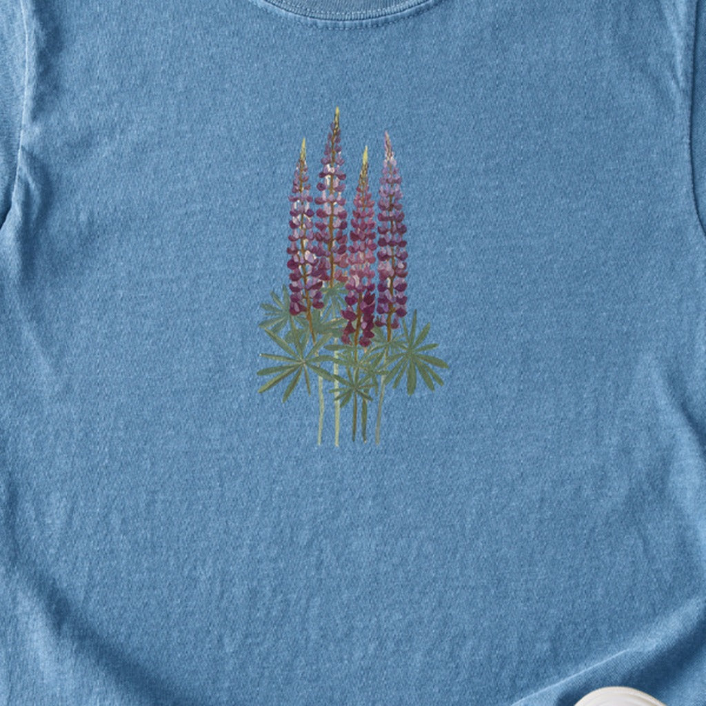 Painted Lupine Kids Cotton T-Shirt