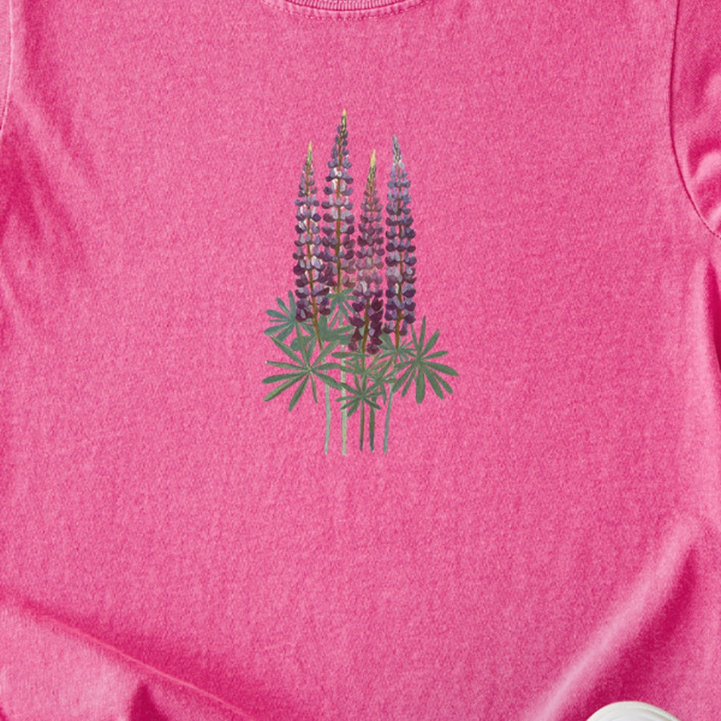 Painted Lupine Kids Cotton T-Shirt