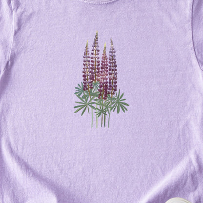 Painted Lupine Kids Cotton T-Shirt