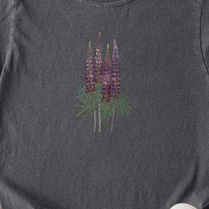 Painted Lupine Kids Cotton T-Shirt