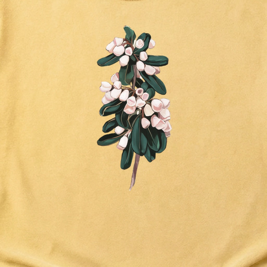 Painted Mountain Laurel Cotton T-Shirt