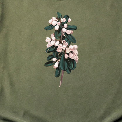 Painted Mountain Laurel Cotton T-Shirt