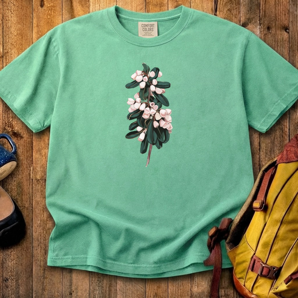 Painted Mountain Laurel Cotton T-Shirt