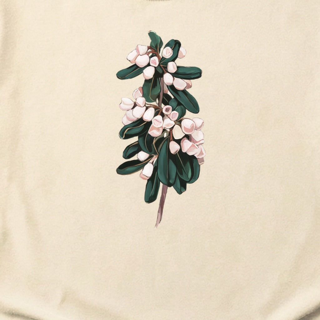 Painted Mountain Laurel Cotton T-Shirt
