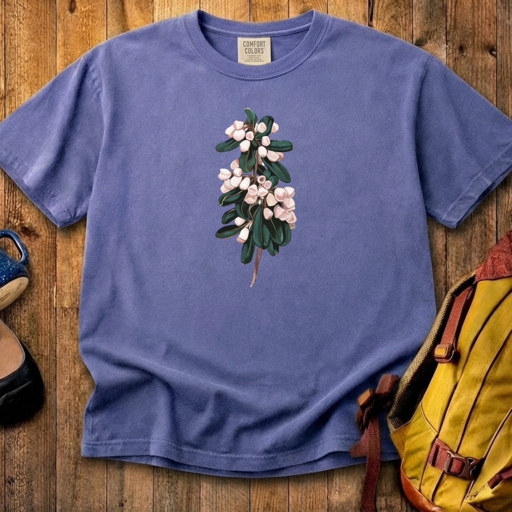 Painted Mountain Laurel Cotton T-Shirt
